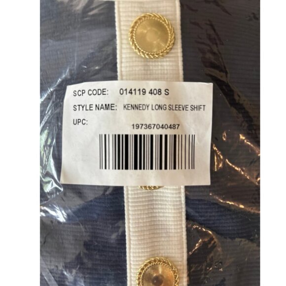 Lilly Pulitzer Blue Long Sleeve Dress - Picture 4 of 6